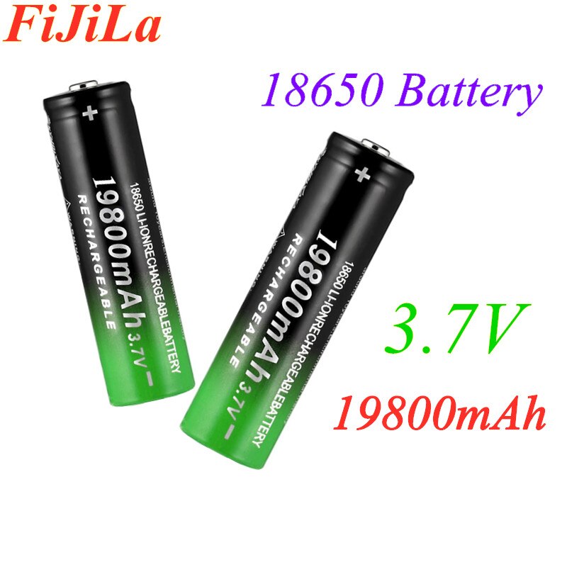 18650 Li-ion Batteria 19800mAh Capacity 3.7V Rechargeable Battery for LED Torch Flashlights Torch Batteries 18650 Cells