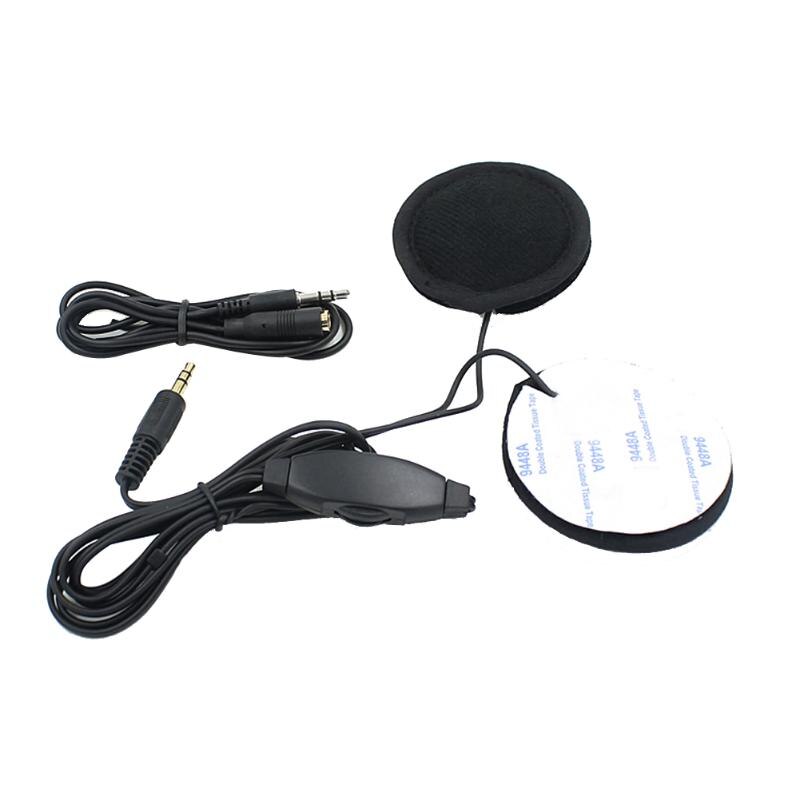 Altavoces para casco de motocicleta cascos con auriculares, MP3, MP4, GPS, teléfono móvil
