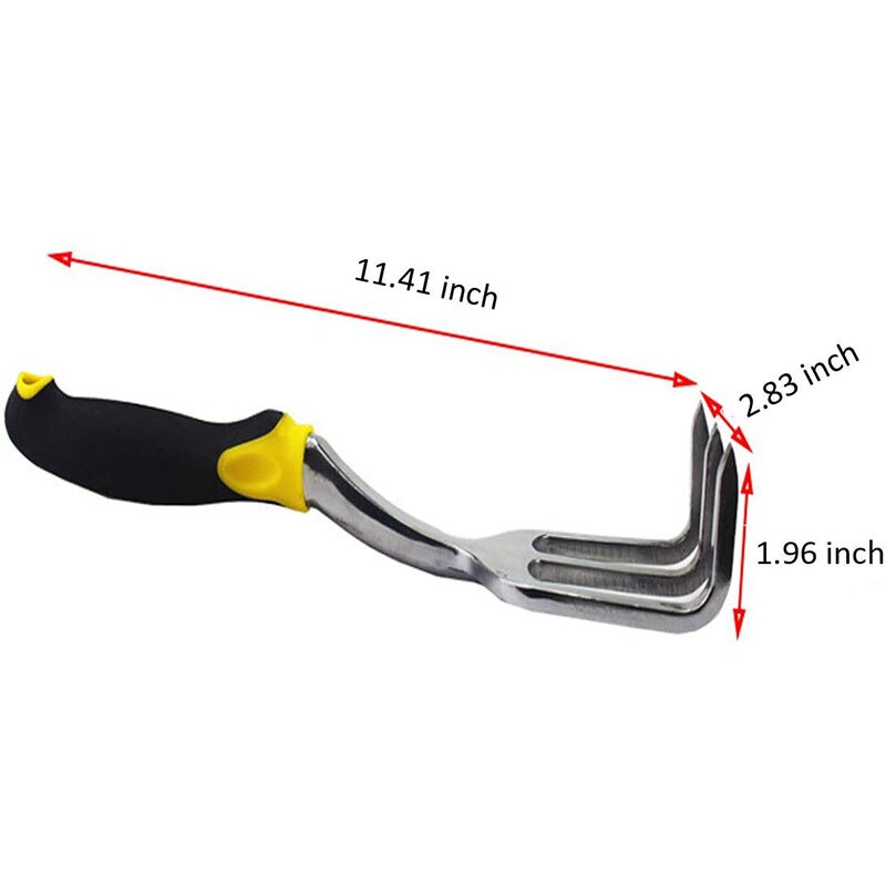 3 Piece Garden Tools Set, Floral Gardening Tools with Hanging Hole -Trowel, Cultivator, Pruning Shear