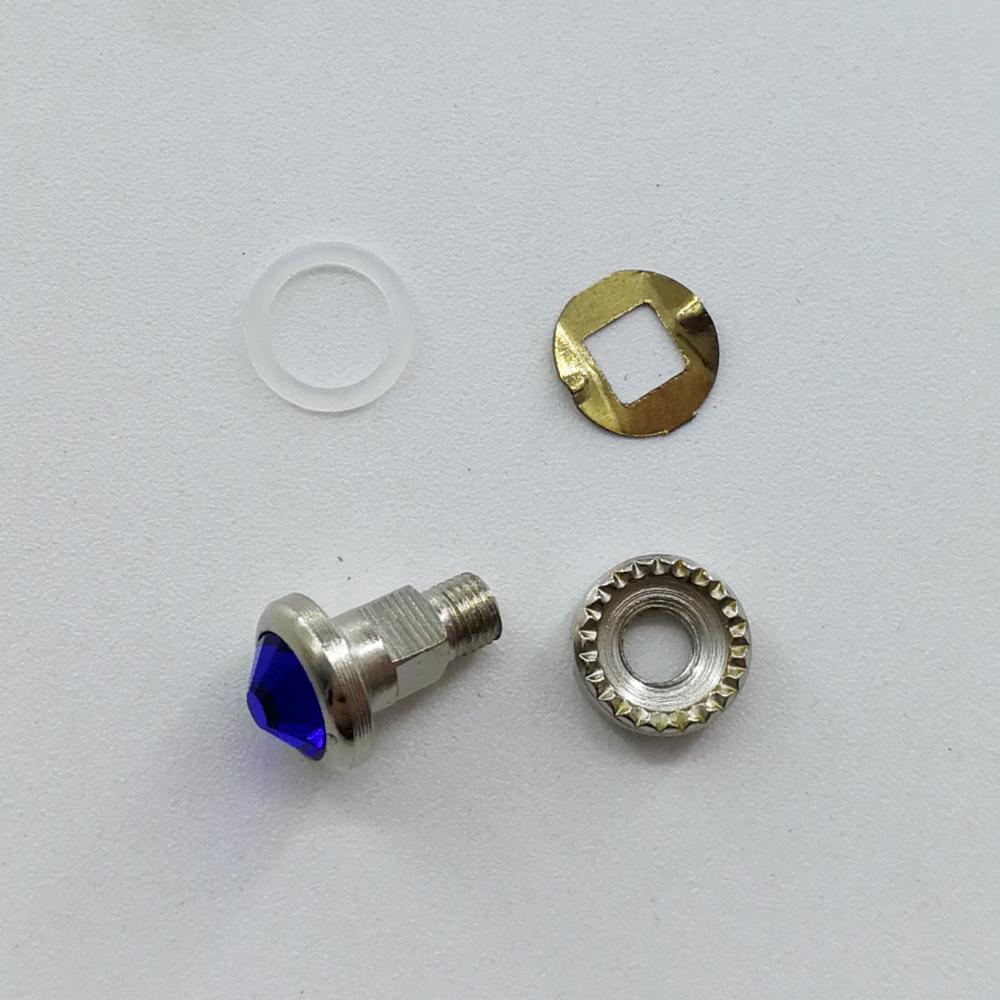 5/20/100 stks/pak 7mm Haar schaar vervangende onderdelen set van schaar schroef systeem met wasmachine