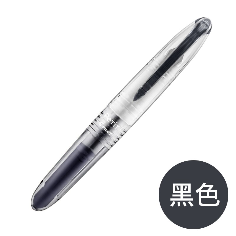 PILOT SPN-20F PETIT Mini Fountain Pens Fine Tip Writing Calligraphy Colorful Transparent Body Portable Pocket Pen