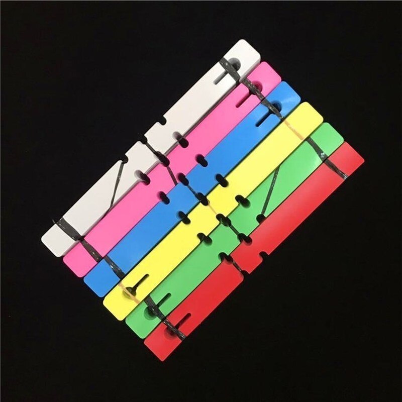 100pcs Durable Plant Hanging Tags plastic garden labels for Sapling Trees Nursery Classification Signs prompt card Planting tool