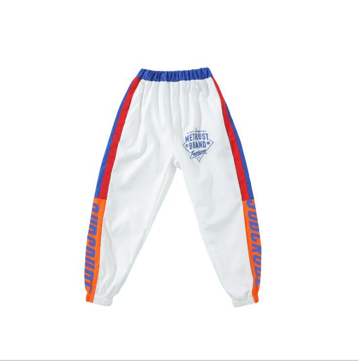 Kids Hip Hop Dansen Kleding Outfits Oversize Tshirt Tops Jogger Broek Jongen Meisjes Jazz Dans Kostuum Kleding Street Wear: pants / 160