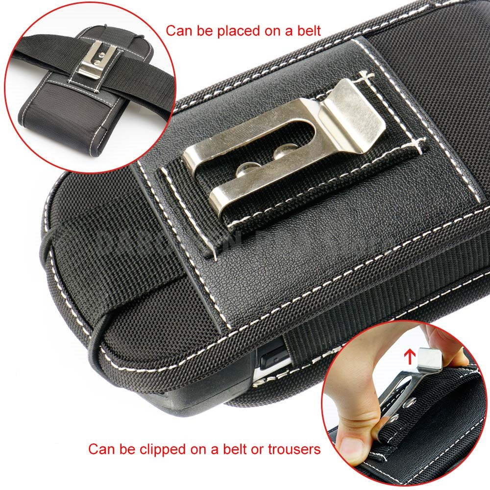 Nylon Scanner Holster with Belt Clip for Zebra Motorola Mobile Phones TC70 TC75