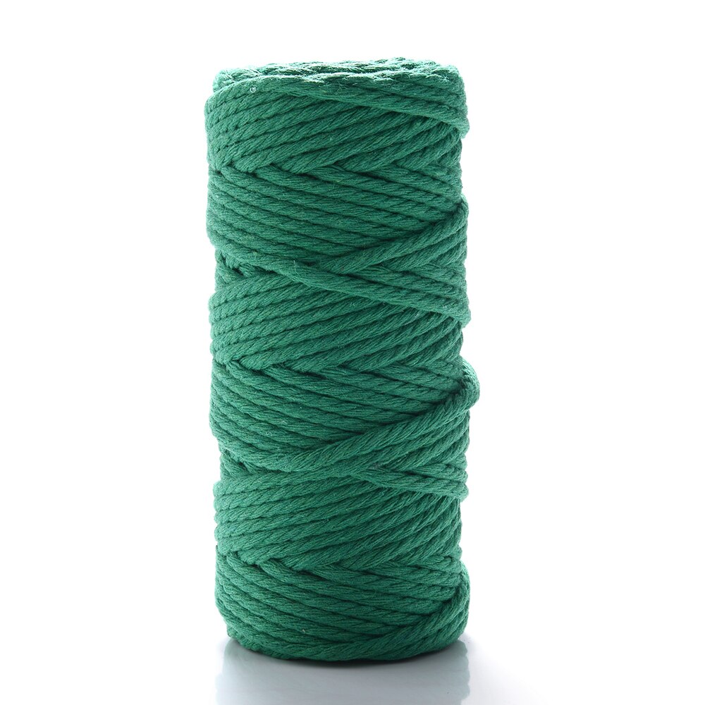 iYOE 28m/Roll 3mm Solid Color Cotton Cord Thread Making Macrame String Diy Craft Accessories Home Decoration: 2