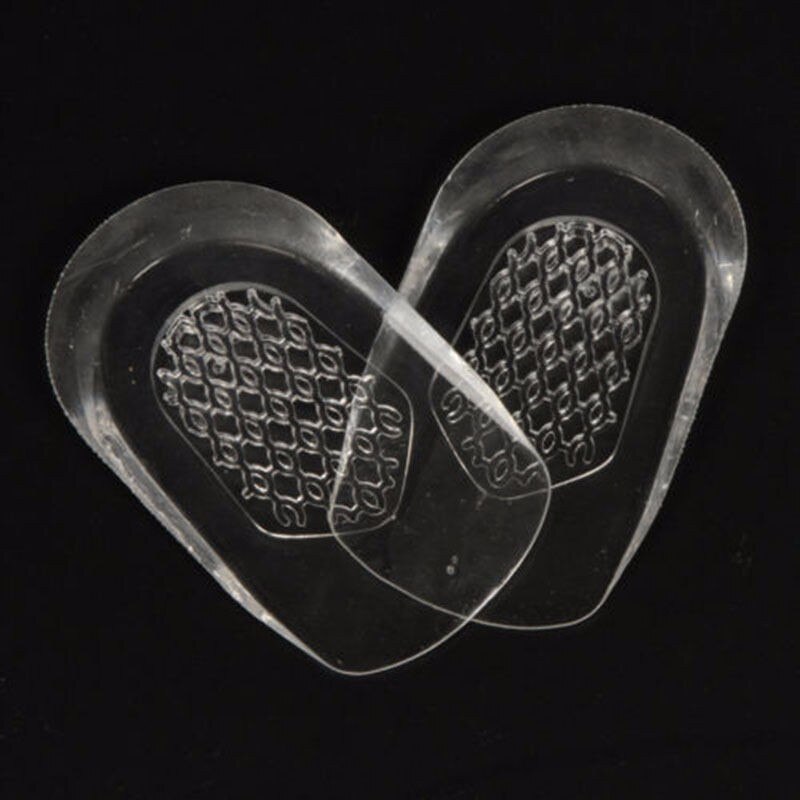 Lot de 8 coussinets de talon en gel – Inserts de talon pour soulager la douleur au talon, coussinets de talon, coussinets de talon en gel, inserts de talon pour fasciite plantaire