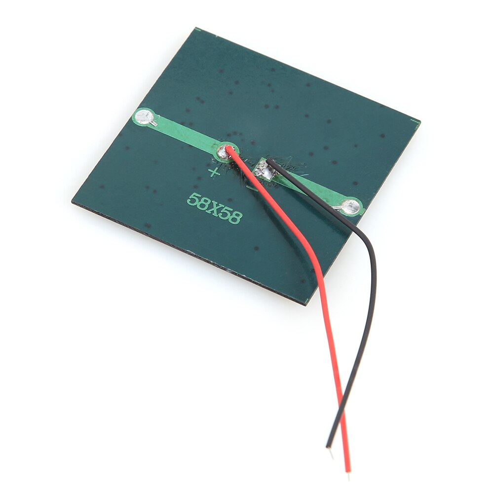 płyta słoneczny z 10cm przewodami 0.45W 2V przenośny polikrzem podróż mini słoneczny szybka ładowarka system DIY dla akumulator telefon Charg