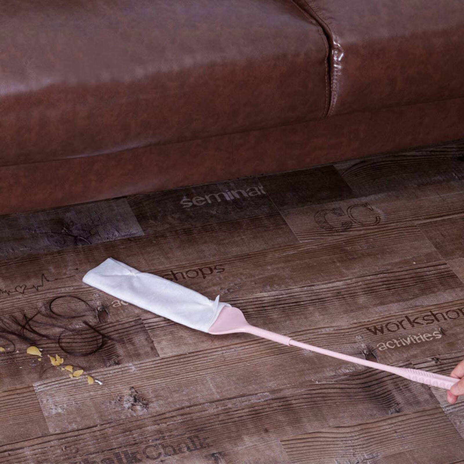 Extended non-woven cloth dusting duster cleaning sanitary tools Handle Brush Home Air-condition Car Furniture Cleaning Dust