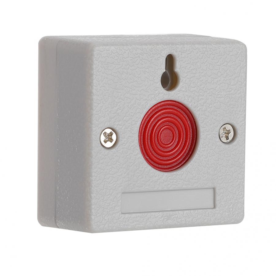 Emergency Alarm Button 5pcs Emergency Stop Switch Alarm Button Device DC12V Home Fire Safety