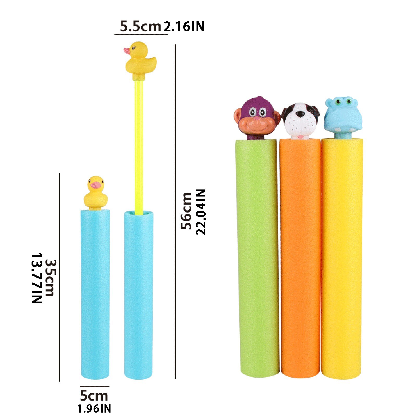 4 Pack Wasser Spritzgerät Schaum Wasser Blaster spritzen Sommer Ich bin Freien freundlicher Lustige Spielzeug einstellen freundlicher Schwimmen Schwimmbad Spielzeug Schießen # g30