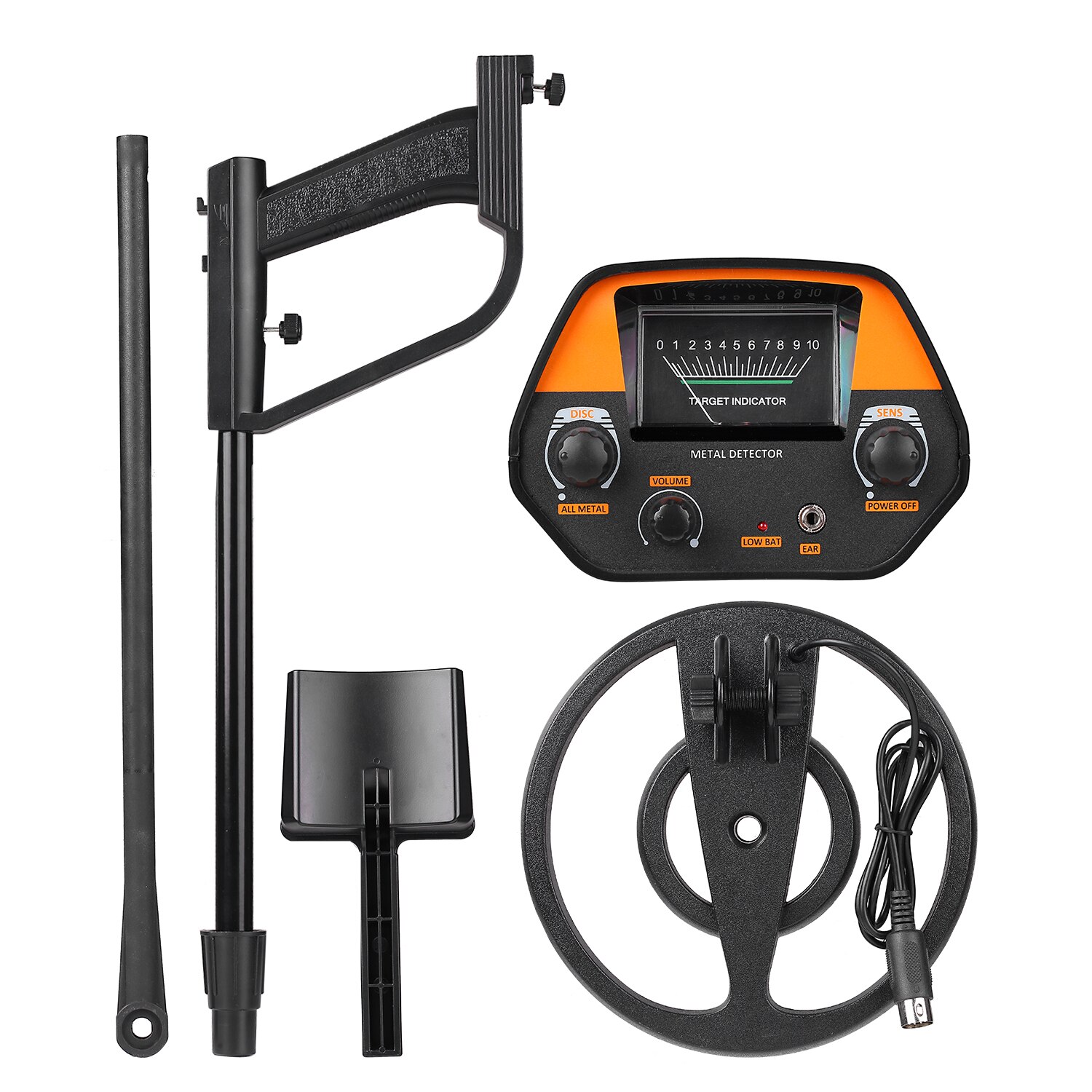 Underground Metal Detector Nugget Gold Detectors Treasure Hunter Tracker Seeker Gold Digger Metal Detecting Tool: Default Title