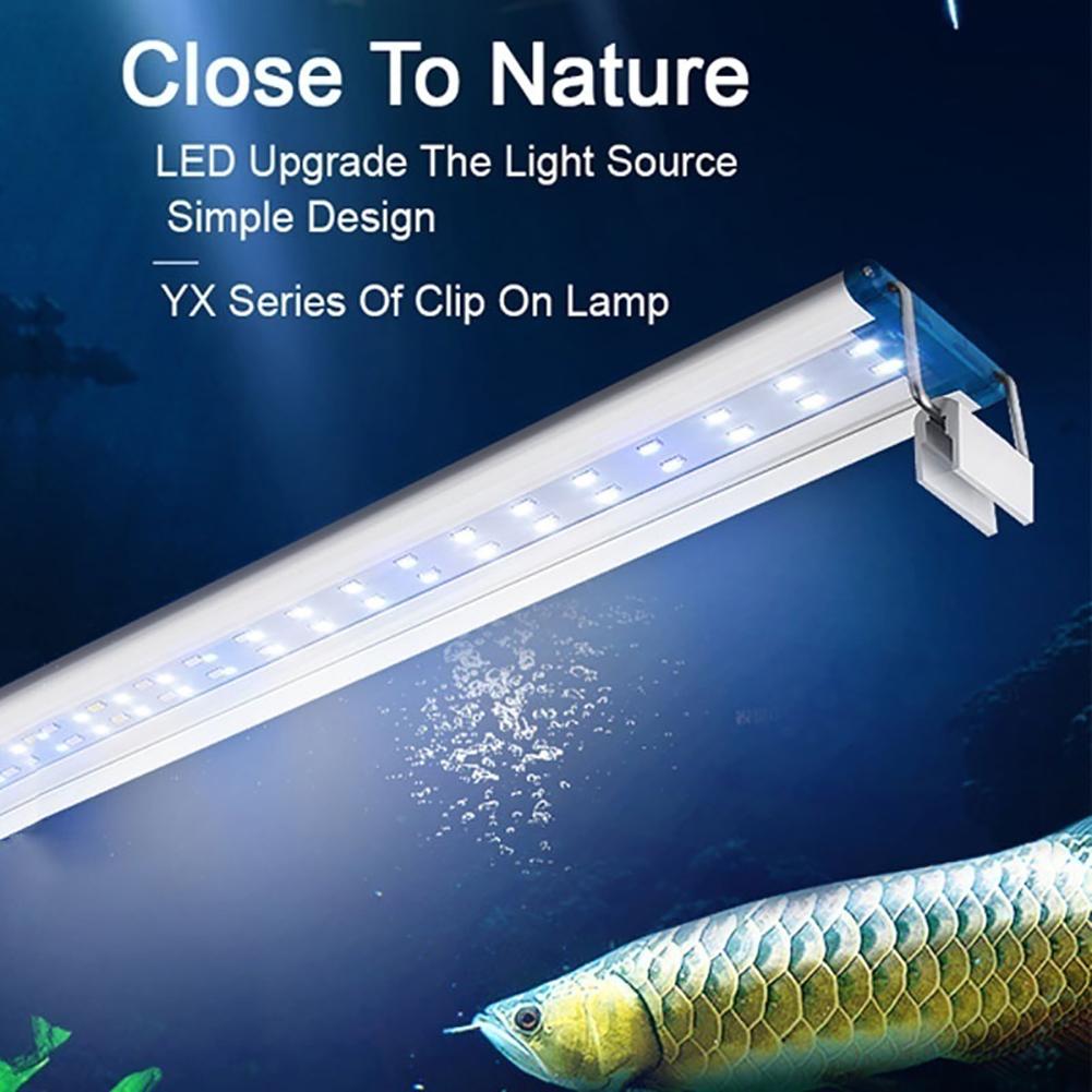 Slim Led Aquarium Licht Plant Extensible Waterdichte Clip On Lamp
