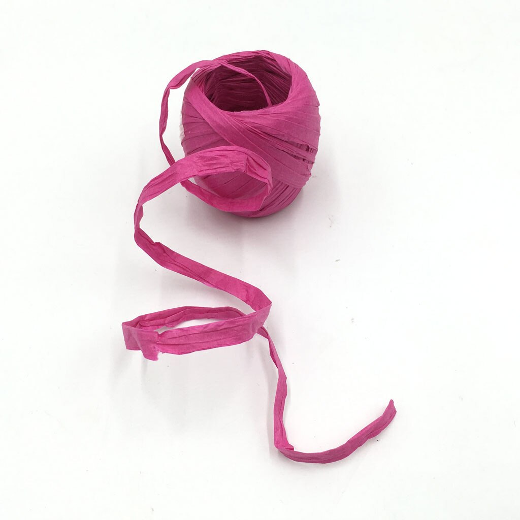 Raffia papier lint touw touw  ,1 rollen raffia lint/touw , 22 meter per rol, verpakking papier touw voor kerstmis