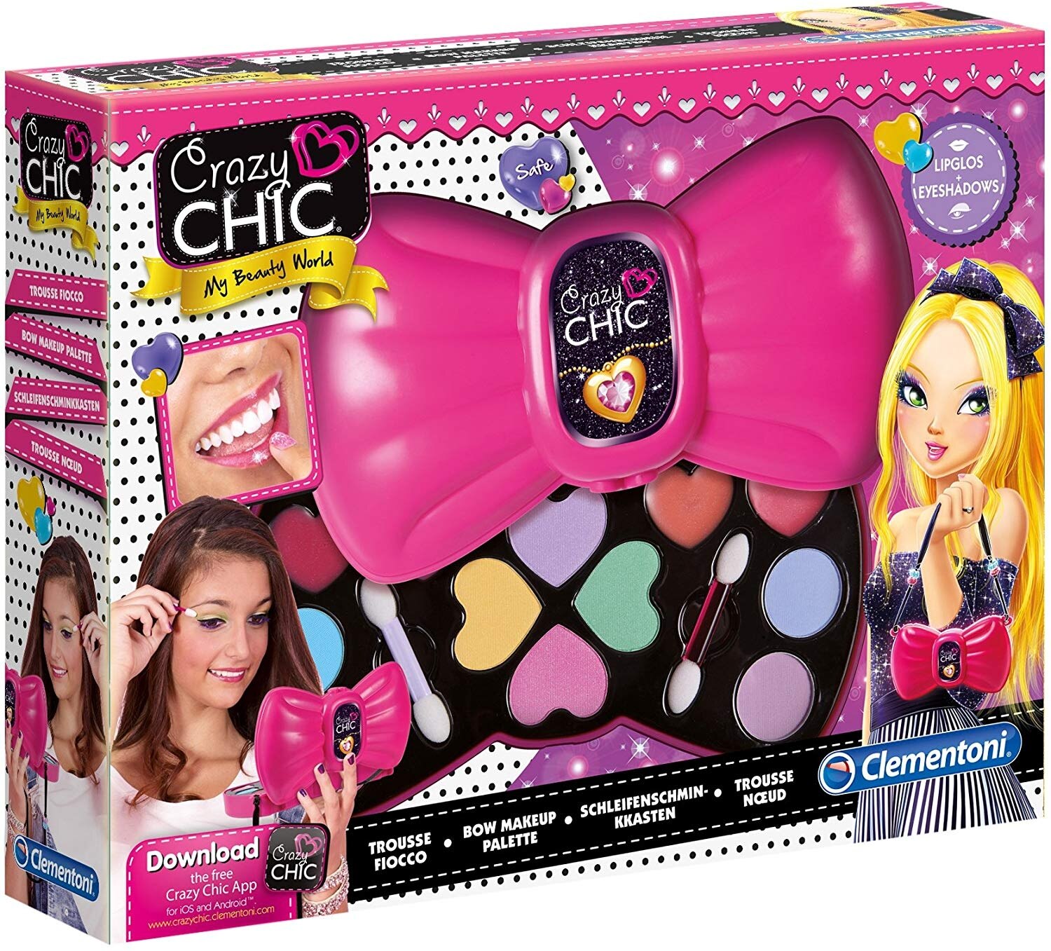 Crazy Chic-Cosmetische Tas Boog