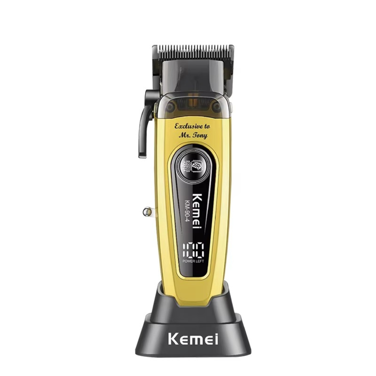 Kemei Cortapelos Oferta especial 11500 RPM Cortadora de pelo Mejor Motor sin escobillas Eléctrica Cortapelos Más vendida Cuchilla DLC Cortapelos para hombre KM-90-4
