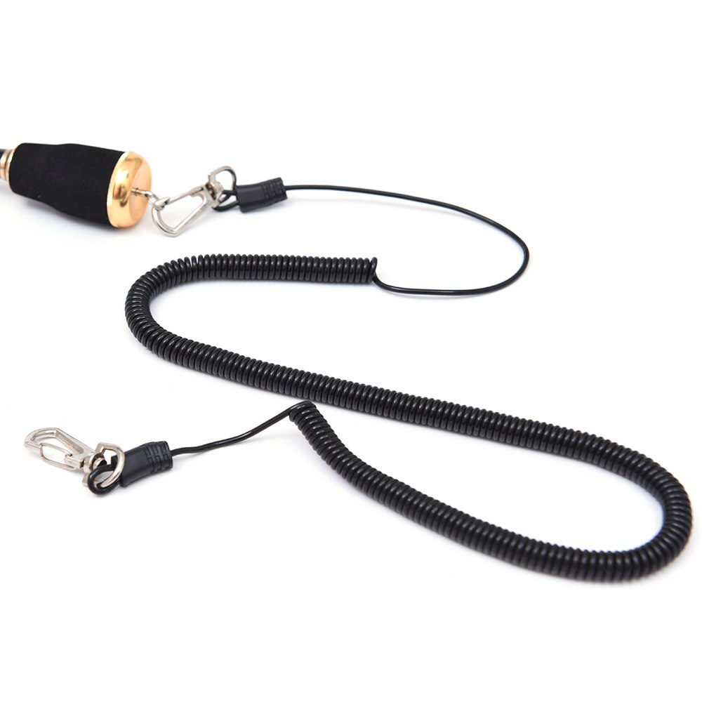 1Pcs 5m Coiled Fish Missed Rope Fish Pole Rod Protector Elastic Plastic Rope Line Fishing Tackle Tool