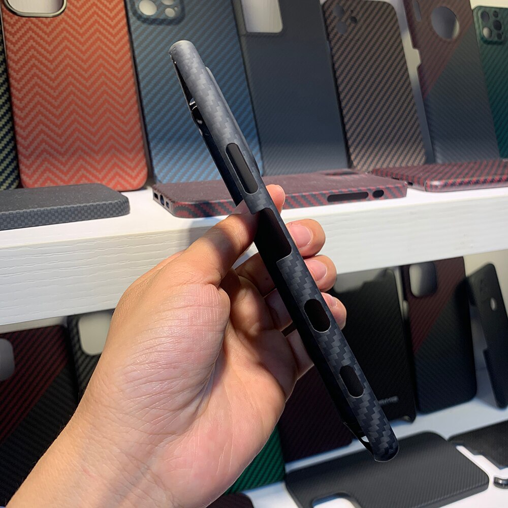 Ytf-Kohlenstoff-handyhülle aus echter kohlefaser für sony xperia 5 iii, aramidfaser, ultradünne, stoßfeste handyhülle für xperia 5 iii 5g