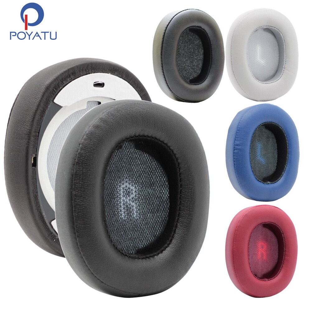 POYATU E55bt Cuffia Cuffie per JBL E55BT E 55 BT Senza Fili Cuffie Auricolari di Ricambio Cuscini di Copertura Cuscino Parti di Riparazione