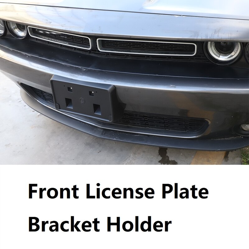 Auto Voorste Nummerplaat Beugel Houder Montage Voor Dodge Challenger