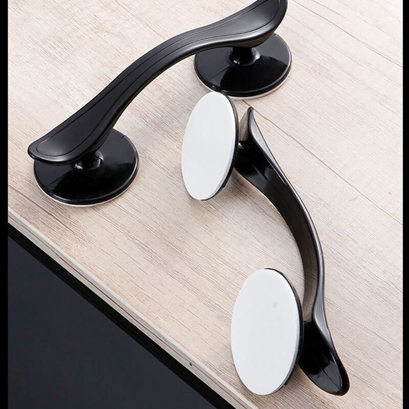 1Pcs Schuifdeuren En Ramen Keuken Deurklink Kledingkast Lade Houten Deuren Glazen Deur Lijm Bijgestaan Boren Freehandle