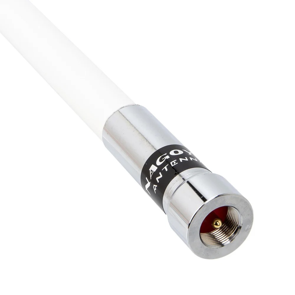 Color Blanco Nagoya Nl-550 De Fibra De Vidrio De Pl259 Uhf/vhf 144/430mhz Antena