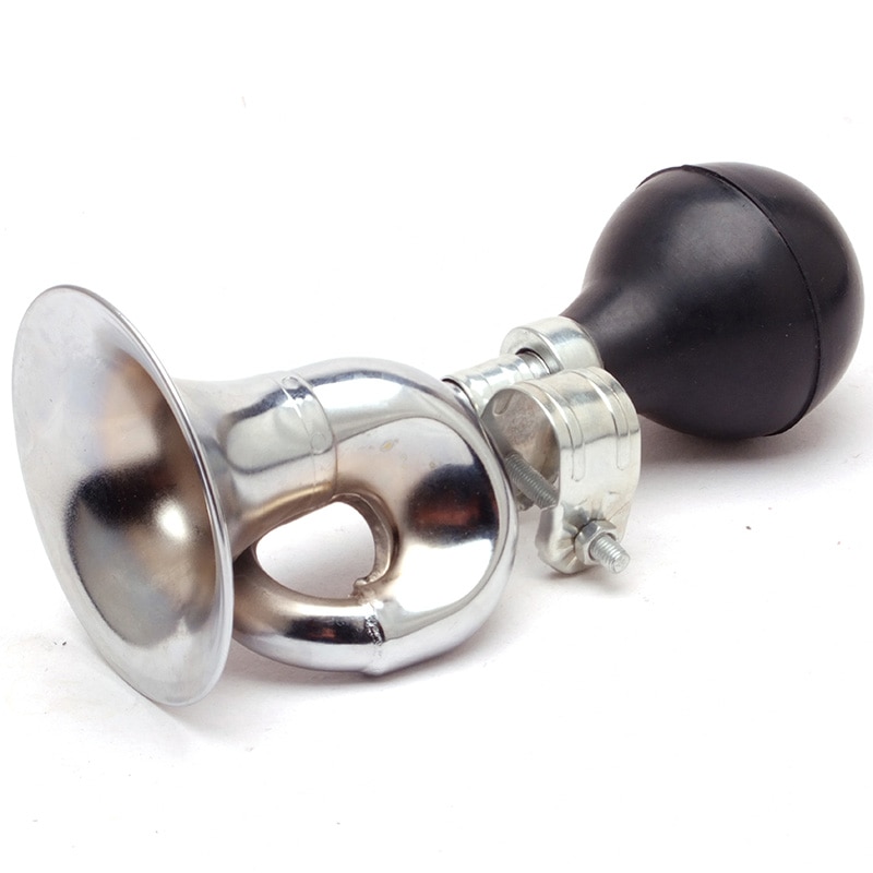 Bicycle Bike Cycling Retro Metal Horn Bugle Hooter Bell Bugle Trumpet Honking Bulb Full-Mouthed Snail Horn