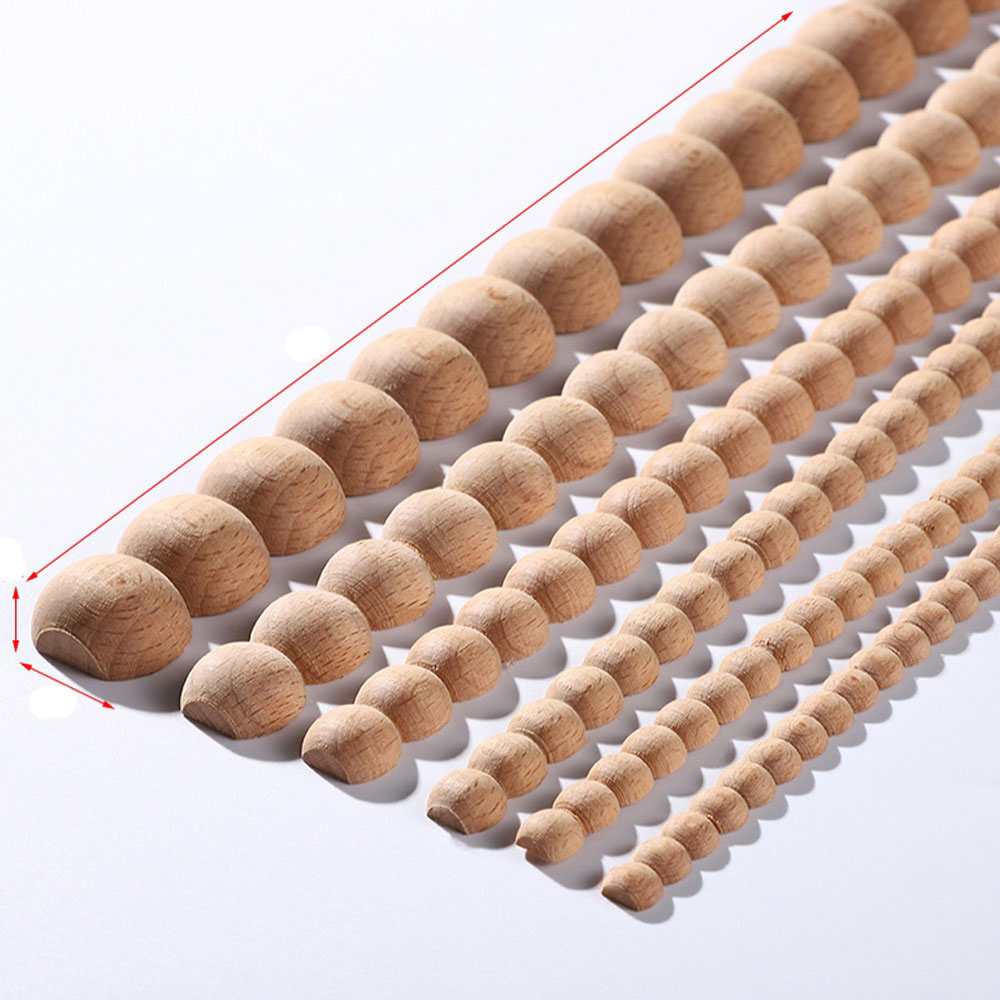 Wood Figurines Wood Applique Wood Decal Onlay Wood Carving Lines Carved Exquisite Natural Long Wooden Furniture Decor Lines Stra