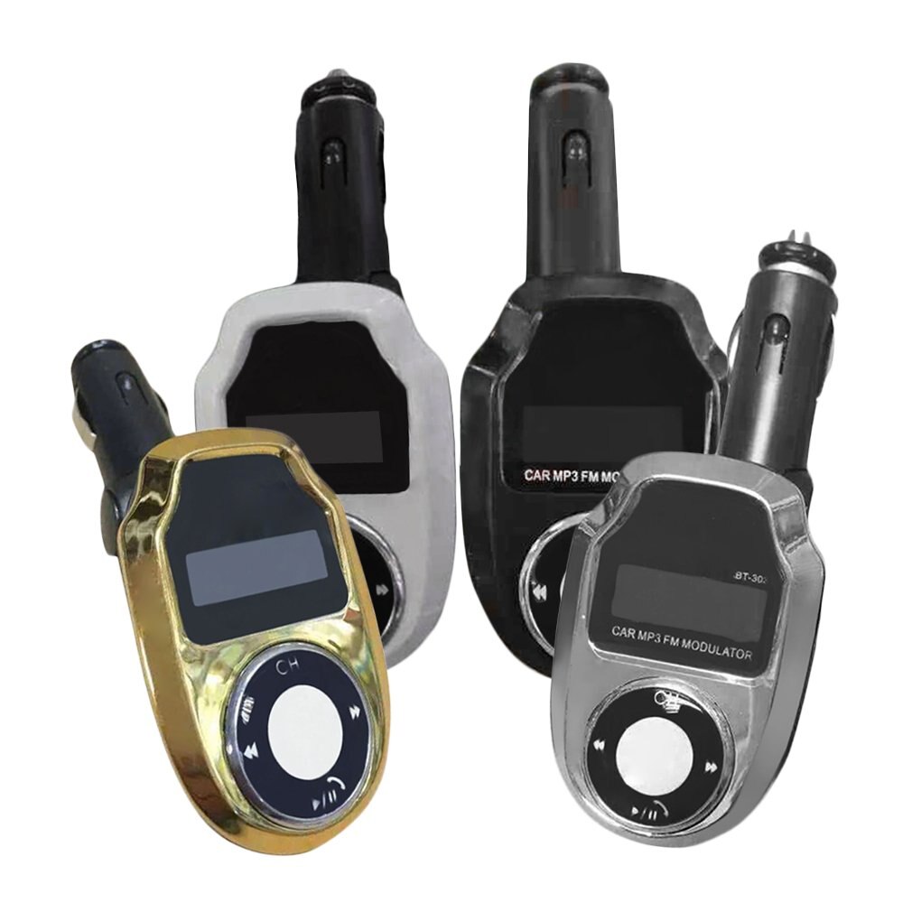 1 Sets Car Styling Wireless LCD Car MP3 Player Kit Handsfree FM Transmitter Modulator