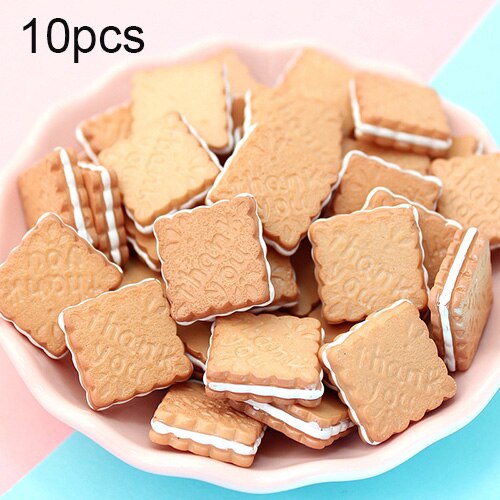 Boxislime Charms Resin Bear Koekjes Additieven Benodigdheden Accessoires Diy Kit Voor Pluizige Clear Cloud Knapperig Slime Klei: F