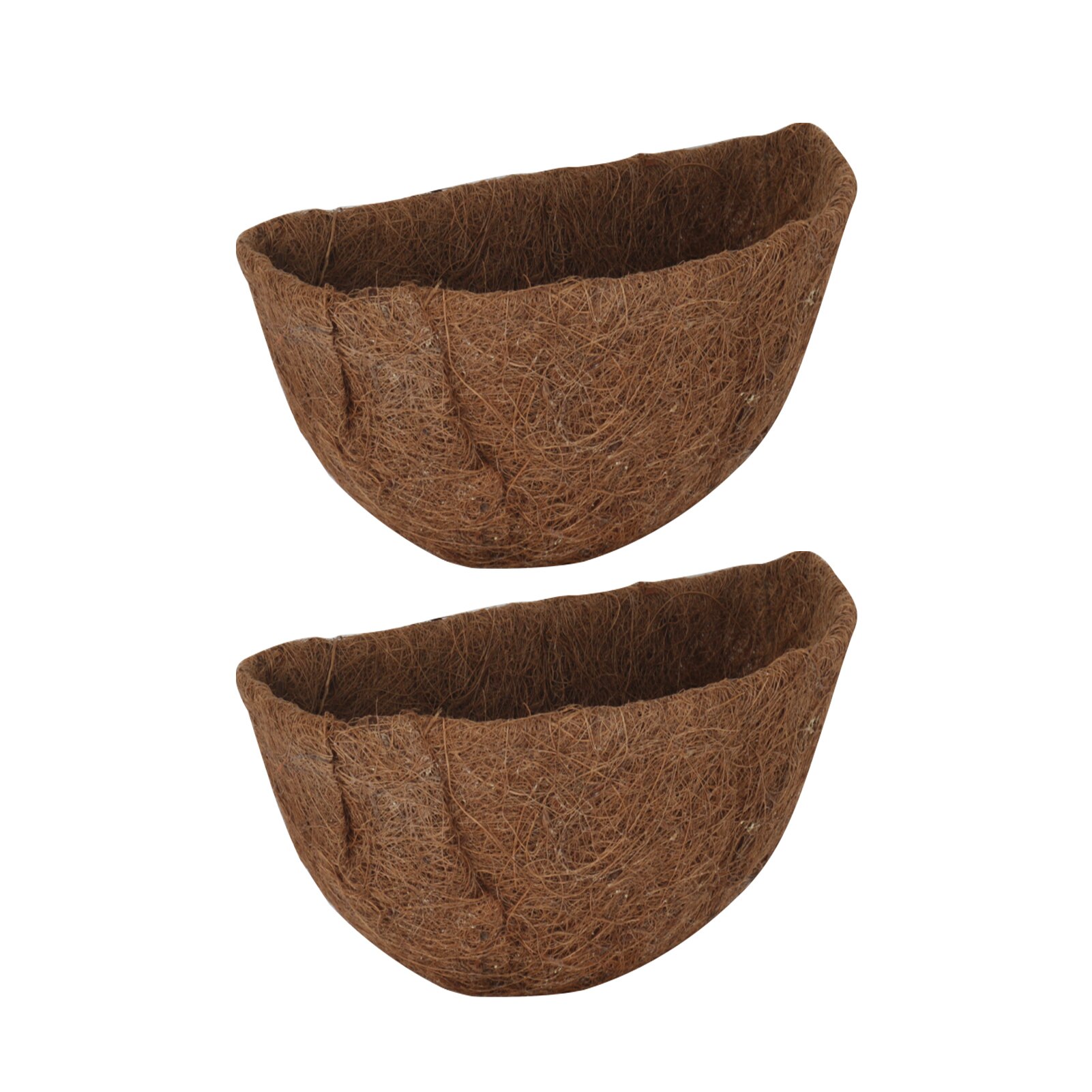 Coco Liner trog vervanging, Half Maan vormige Planter Liner, Voorgevormde trog kokosvezel, Kokos Liner voor trog Planter Window Box