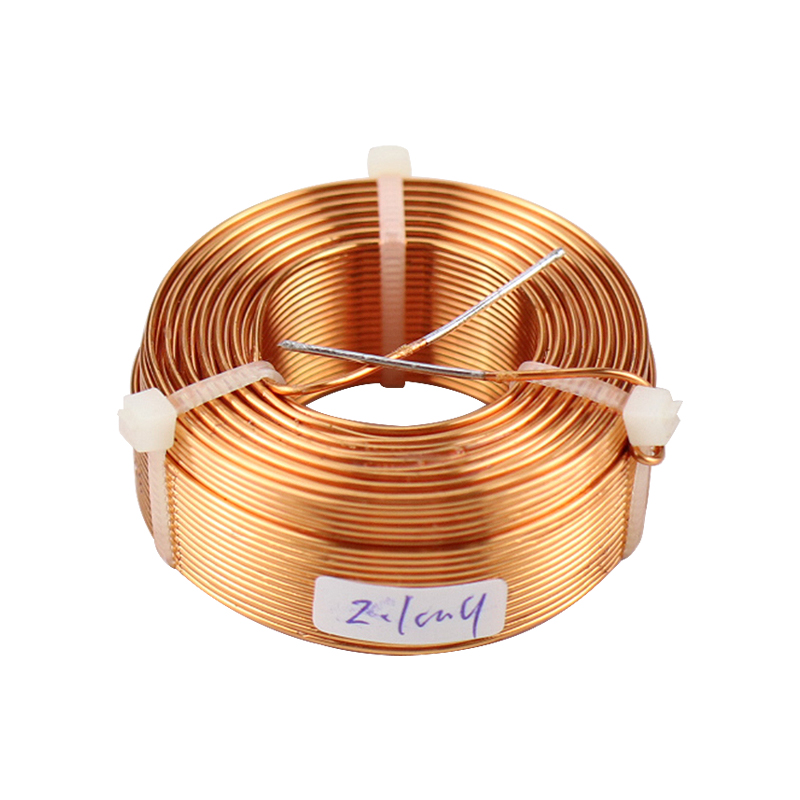 GHXAMP 1,0 MM inductancia de Crossover 0.3mH 0.5mH 0.7mH 1.5mH 2.1mH 4N libre de oxígeno de cobre divisor de frecuencia hueco Inductor 1PC