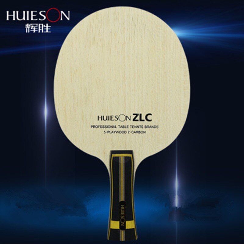 1Pcs Huieson Ping Pong Blade 5 Multiplex 2 Ply Zl Koolstofvezel Tafeltennis Training Blade