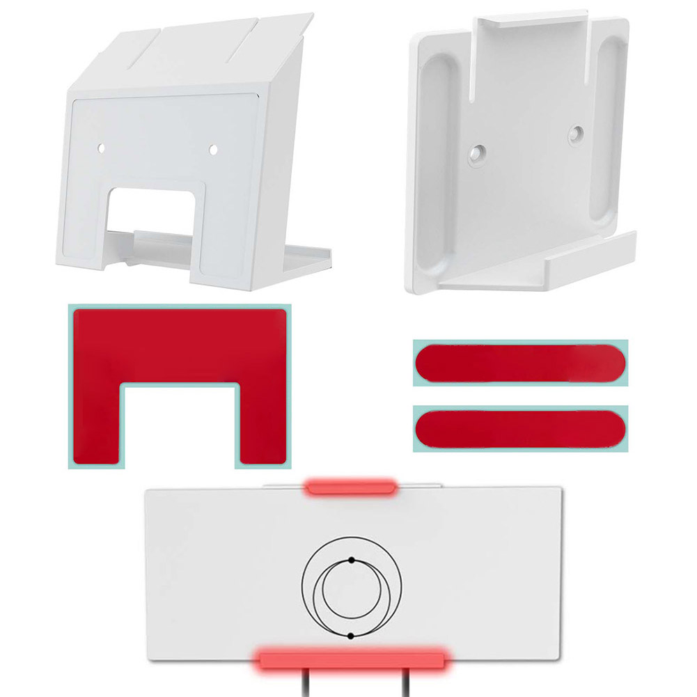 Router Power Bracket Set Wall&Roof Installation Metal Kit Wall Mount Storage Holder for StarLink Gen3 V3