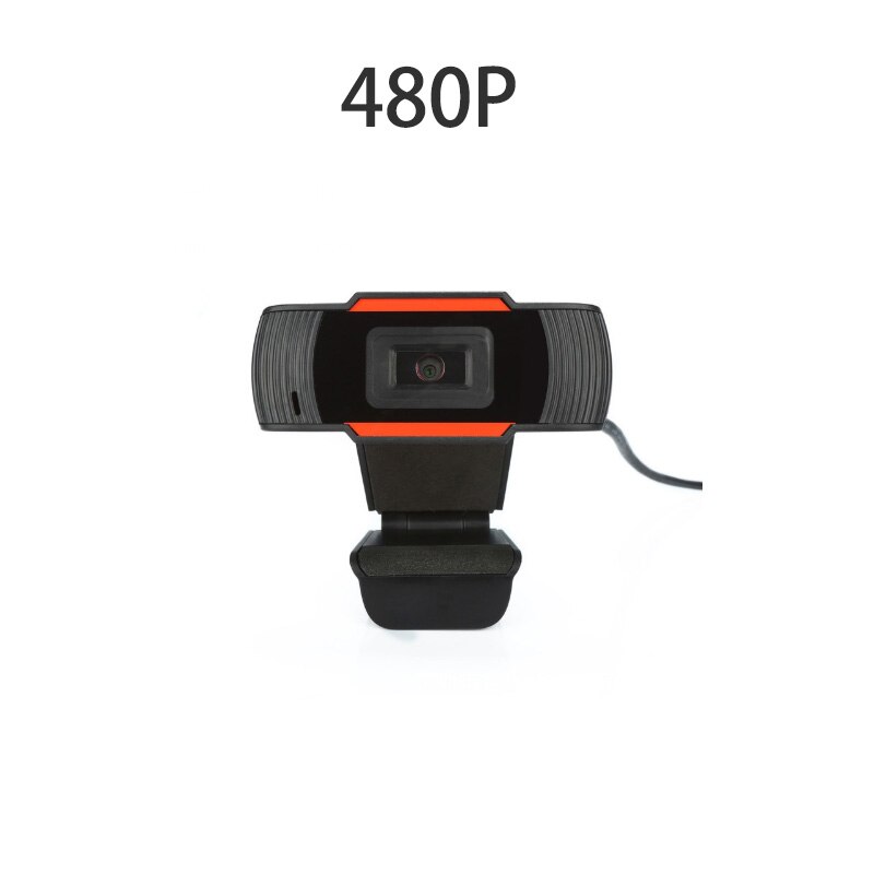 480P 1080P HD Webcam 30fps Web Camera Video Meeting Online Teach With Microphone For PC Computer Laptop Desktop: 480p