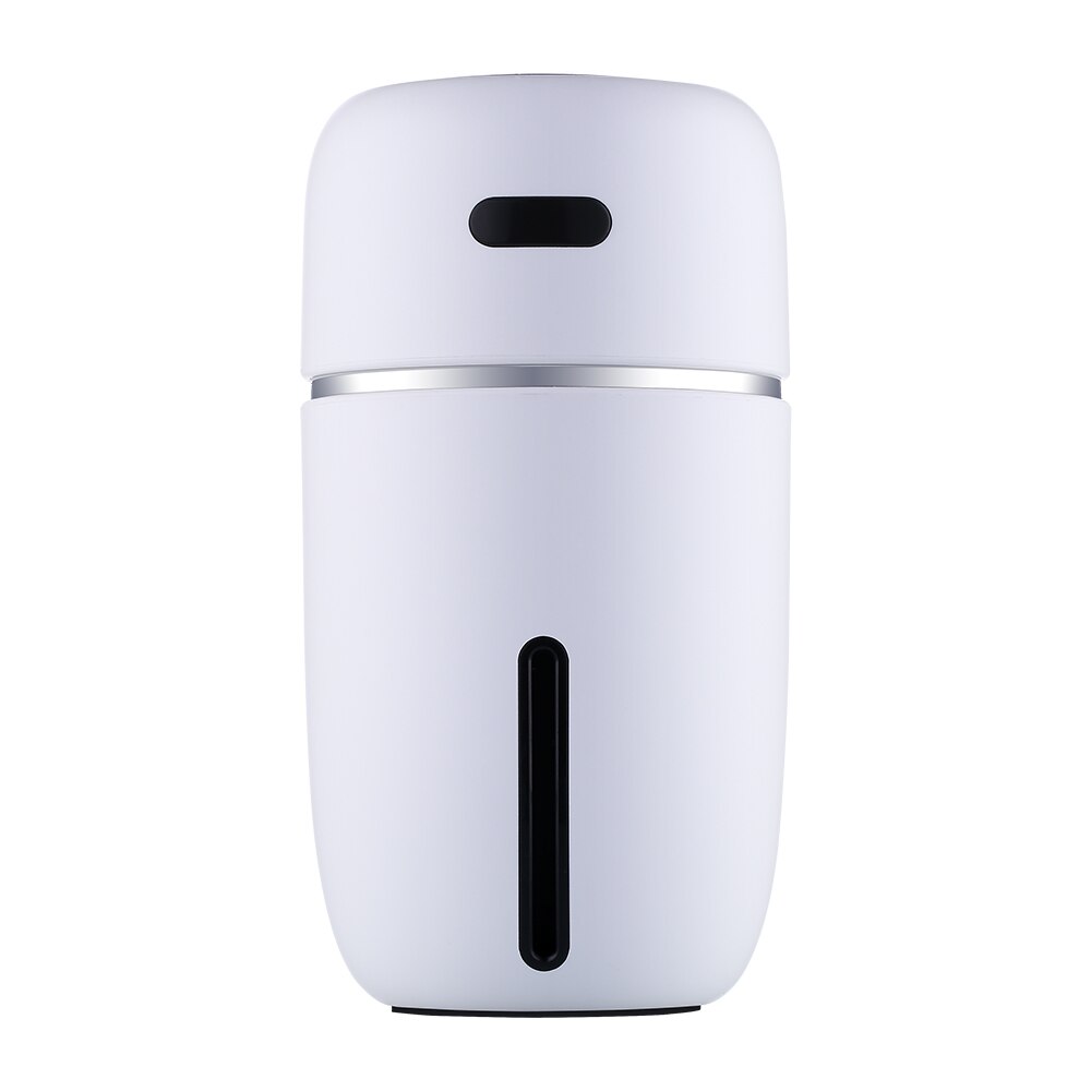 Cool i luftfuktare mini usb diffuser  dc5v 200ml skrivbord färgglada nattljus luftfuktare: Vit