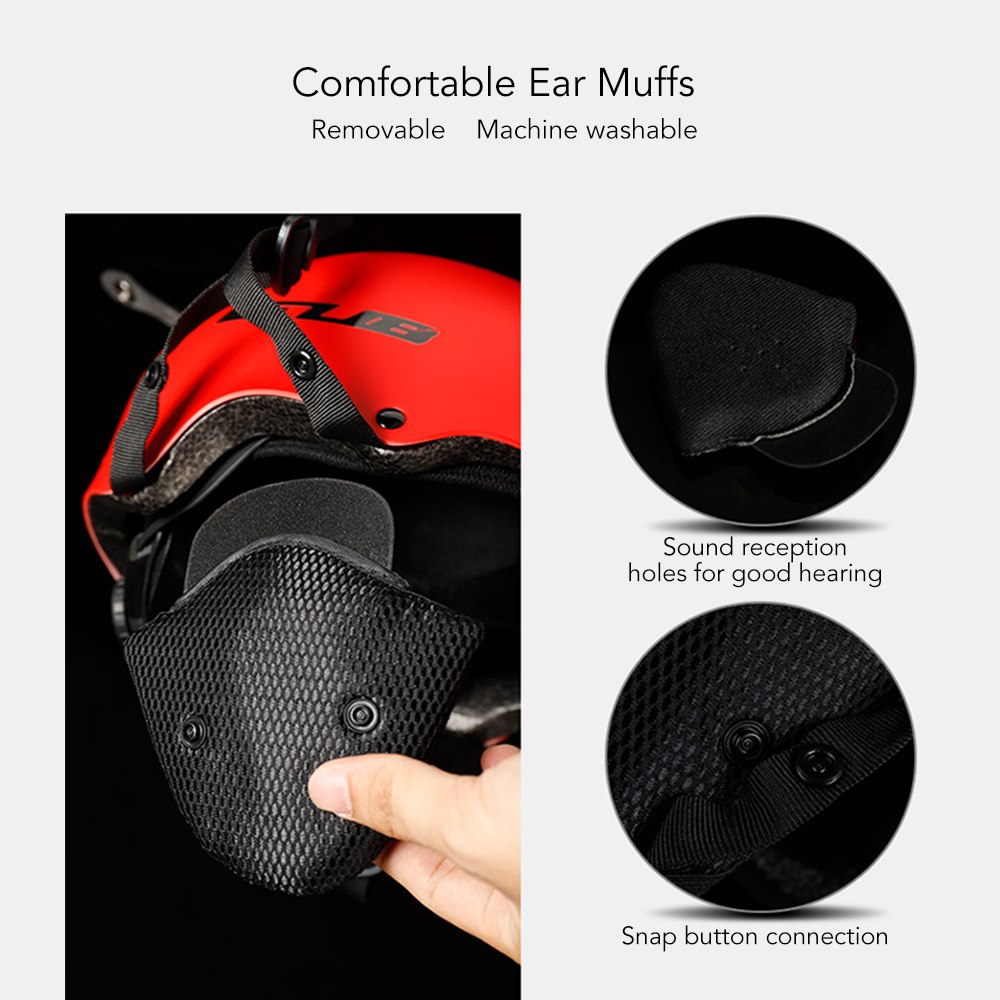 606 Multi-functional Skiing Helmet MTB Bike Bicycle Sports Cycling Helmet Safety Horse Riding Integrally-molded Helmet