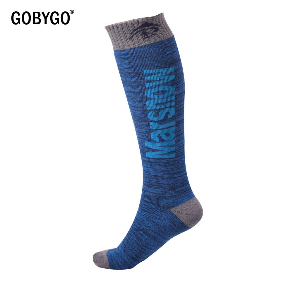 GOBYGO Winter Warme Kinder Männer Frauen Thermische Ski Socken Dicker Baumwolle Sport Snowboard Radfahren Skifahren Socken Bein Wärmer Lange Socken