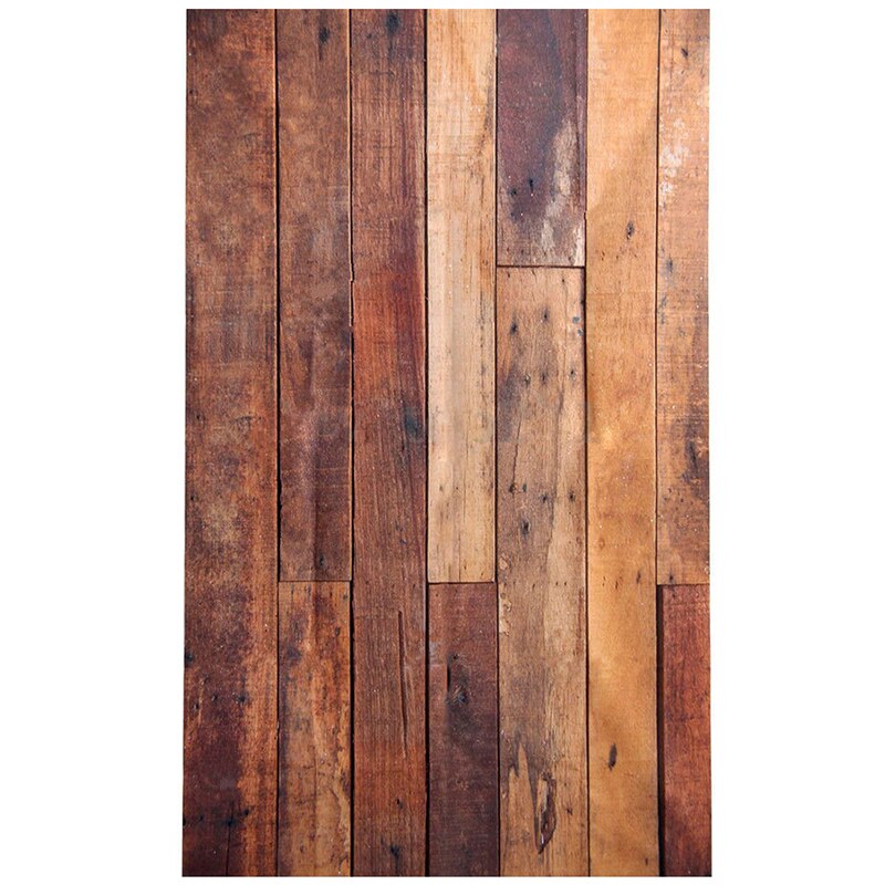 3x5ft Vintage Retro Houten Muur Floor Studio Props Fotografie Achtergrond