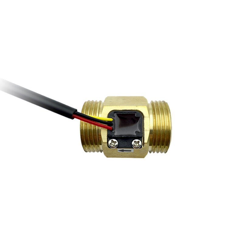 SEN-HZG1WA 1 Polegada tipo de bronze cobre impulsor medidor fluxo interruptor medidor fluxo dn25 sensor temperatura água da torneira do tanque nível sensor