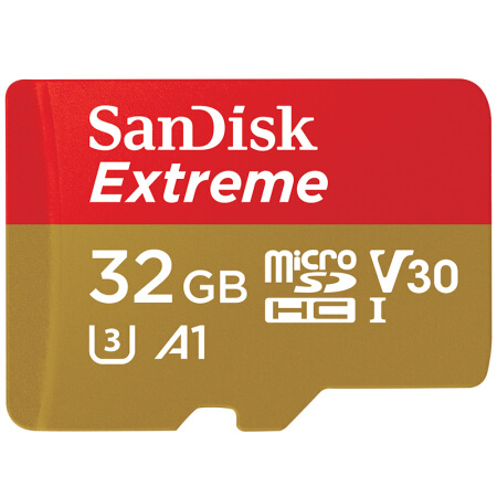 SanDisk karta MicroSD 128GB 256GB 512GB karta pamięci SDHC/SDXC 32GB 64GB karta Class10 TF dla smartfonów drony monitorowanie wideo: Extreme 32GB A1
