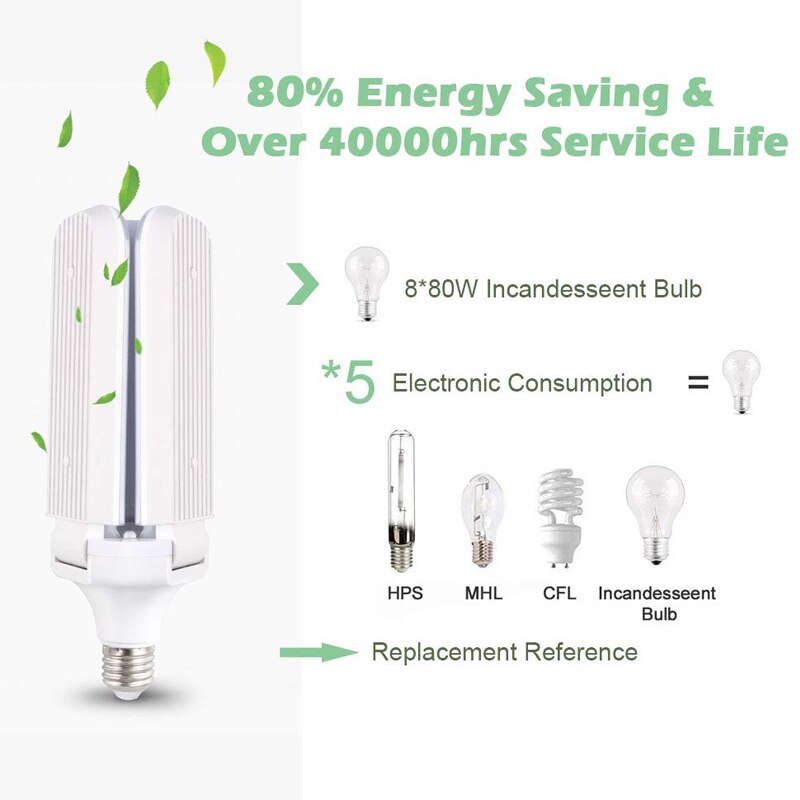 LED Garage Lights Deformable 45W Shop Lights for Garage Workshop Basement _WK