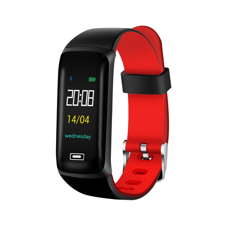 Smartwatch SHELI IP67 Wodoodporny - Ciśnienie Krwi, Tętno, Krokomierz Sportowa Opaska: Czarny
