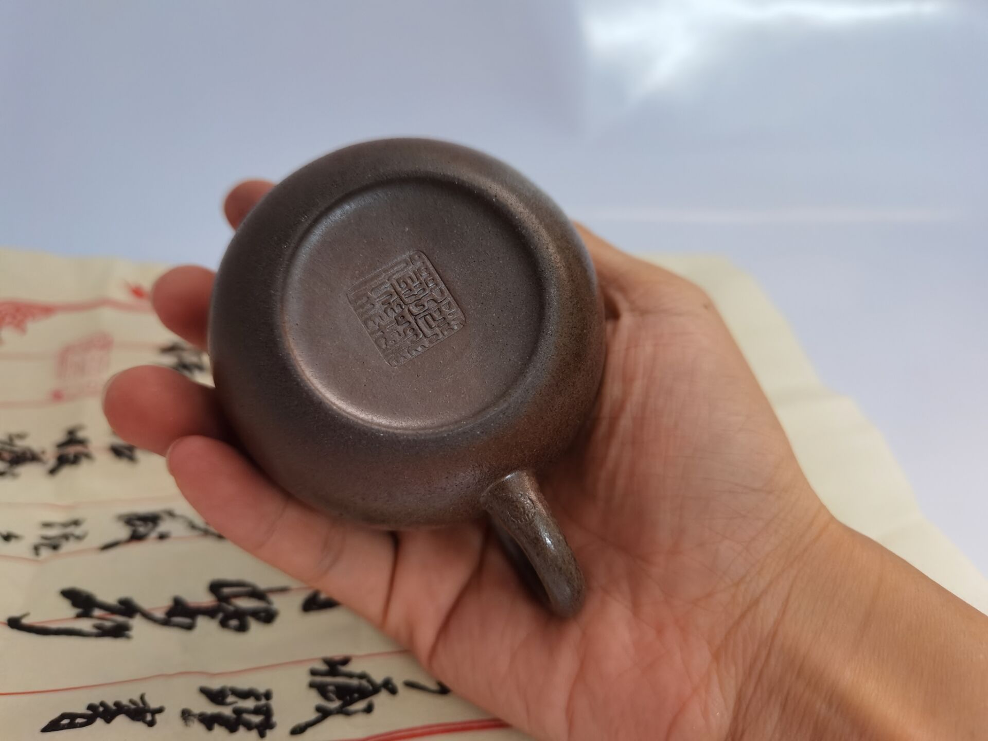 Chinese style Yixing Teapot purple clay Xi Shi pot Retro Firewood kiln change Dahongpao Tea set household kettle 80ml