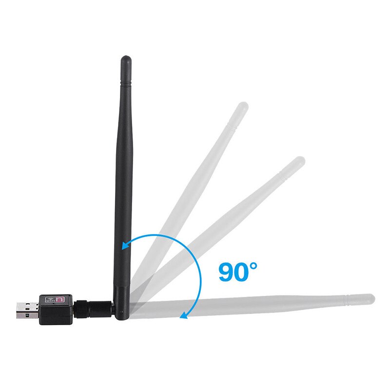 Usb draadloze wifi adapter 600/900 mbps 802.11b/ g/n usb ethernet adapter netwerkkaart wifi ontvanger voor windows mac pc