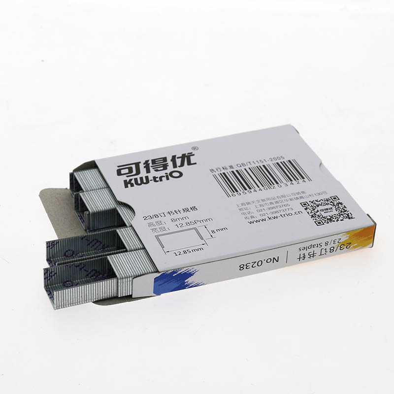 Heavy Duty Staples 23/8 1000pcs Metal Silver Standard Staples 23 / 8 Paper Stapler Staples Office Bookbinding Supplies