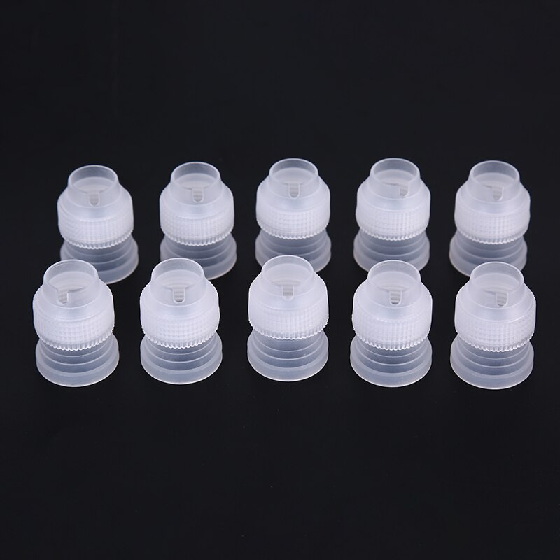 10Pcs Icing Friedliche Düsen Tipps Kuchen Dekorieren Converter Koppler Pastry Tool Home Tipps