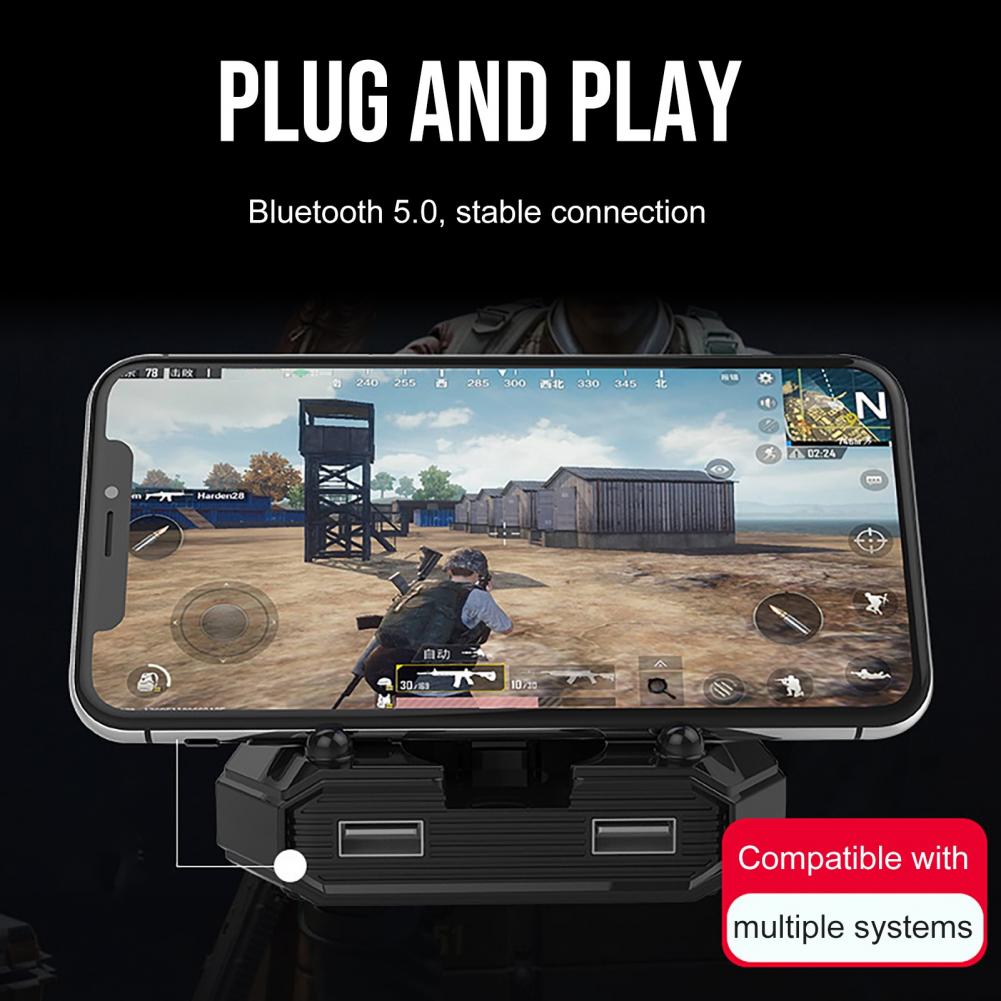 Gamepad Pubg Mobile Bluetooth 5.0 Android PUBG Controller Mobile Controller Gaming Keyboard Mouse Converter For IOS Android Game