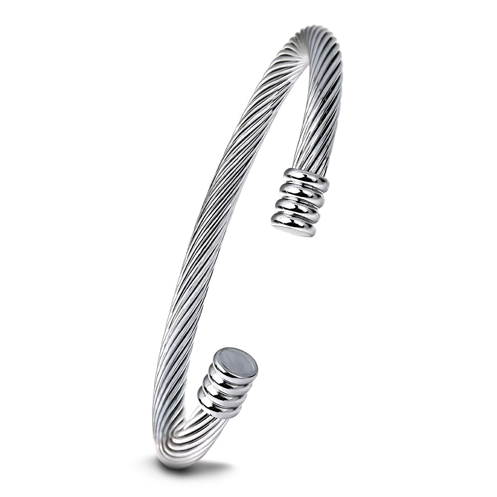 Dames Multiples Torsion Bracelet Bijoux De 316L Bracelets En Acier Inoxydable Pour Les Femmes