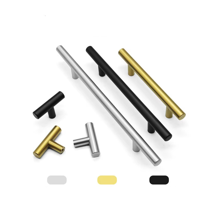 Cupboard Handle Brushed Stainless Steel Kitchen Cabinet Door Knob Kitchen Handle Furniture Drawer Pulls Bar Handle Pull Hardware