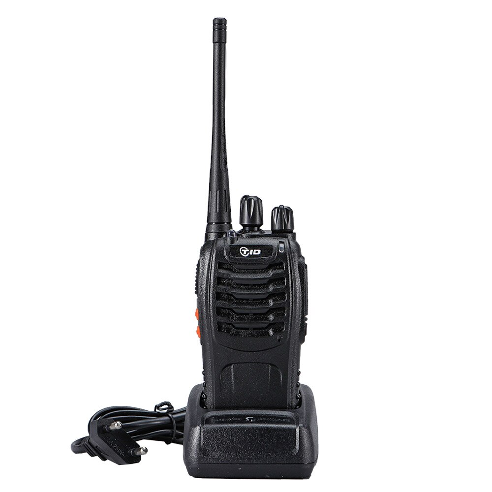 2 stücke Walkie Talkie TD-V2 CB Radio UHF 400-470MHz Radio Amateur Tragbare Walkie Talkie Transceiver Tragbare Radio für Jagd